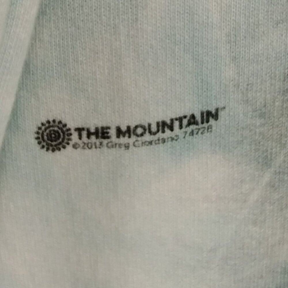 The Mountain Siamese Cat Tye Dyed Hoodie Size XL - Picture 5 of 8